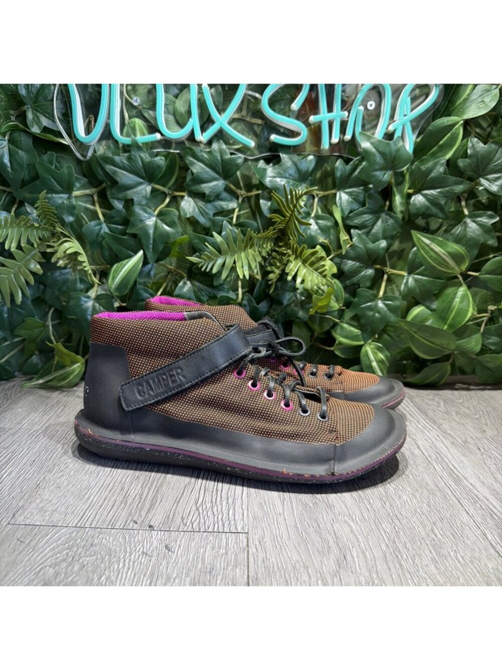 Camper Beetle K400012 Barefoot Hiking Womens Sneaker Size 39 Strap